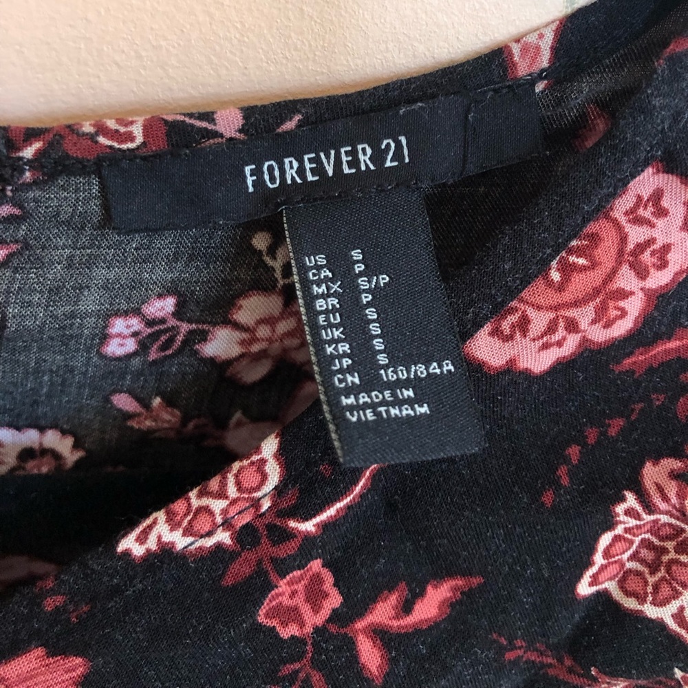 FLORAL MINI DRESS - Picture 3 of 3